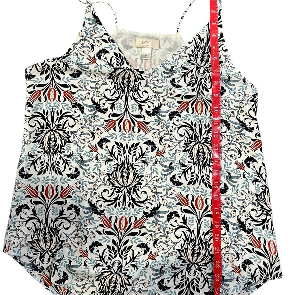 LOFT Multicolor Floral Sleeveless Camisole Tank M - Picture 6 of 8